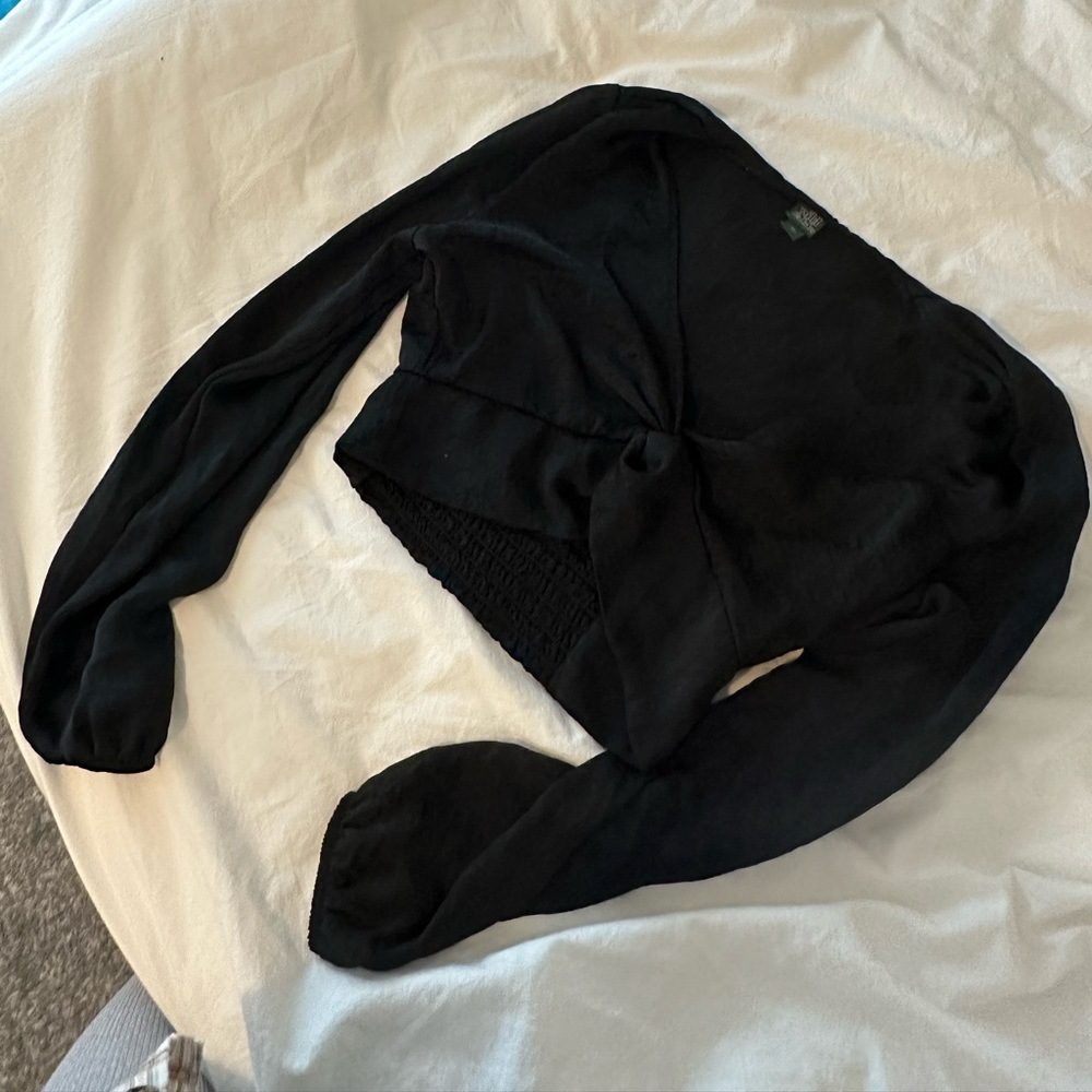 Wild Fable Satin Long Sleeve